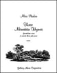 Three Mountain Hymns Vocal Solo & Collections sheet music cover